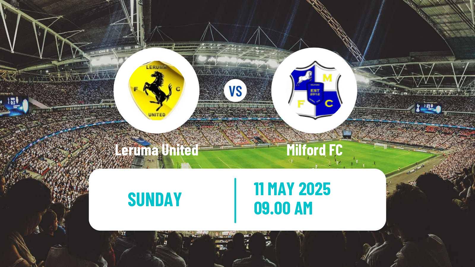 Soccer South African First Division Leruma United - Milford