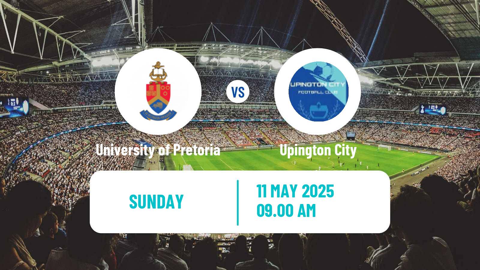 Soccer South African First Division University of Pretoria - Upington City