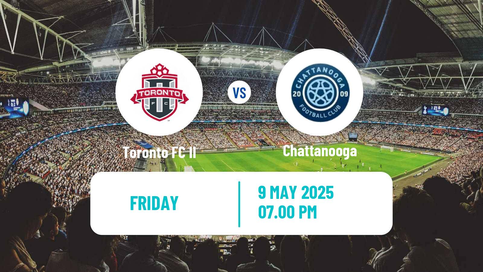 Soccer MLS Next Pro Toronto FC II - Chattanooga