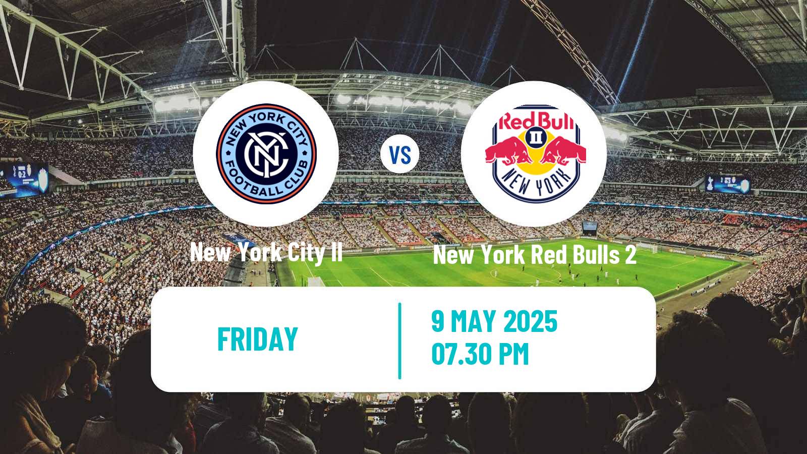 Soccer MLS Next Pro New York City II - New York Red Bulls 2