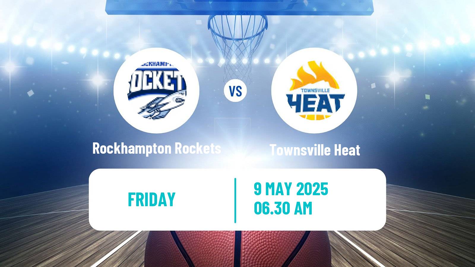 Basketball Australian NBL1 North Rockhampton Rockets - Townsville Heat