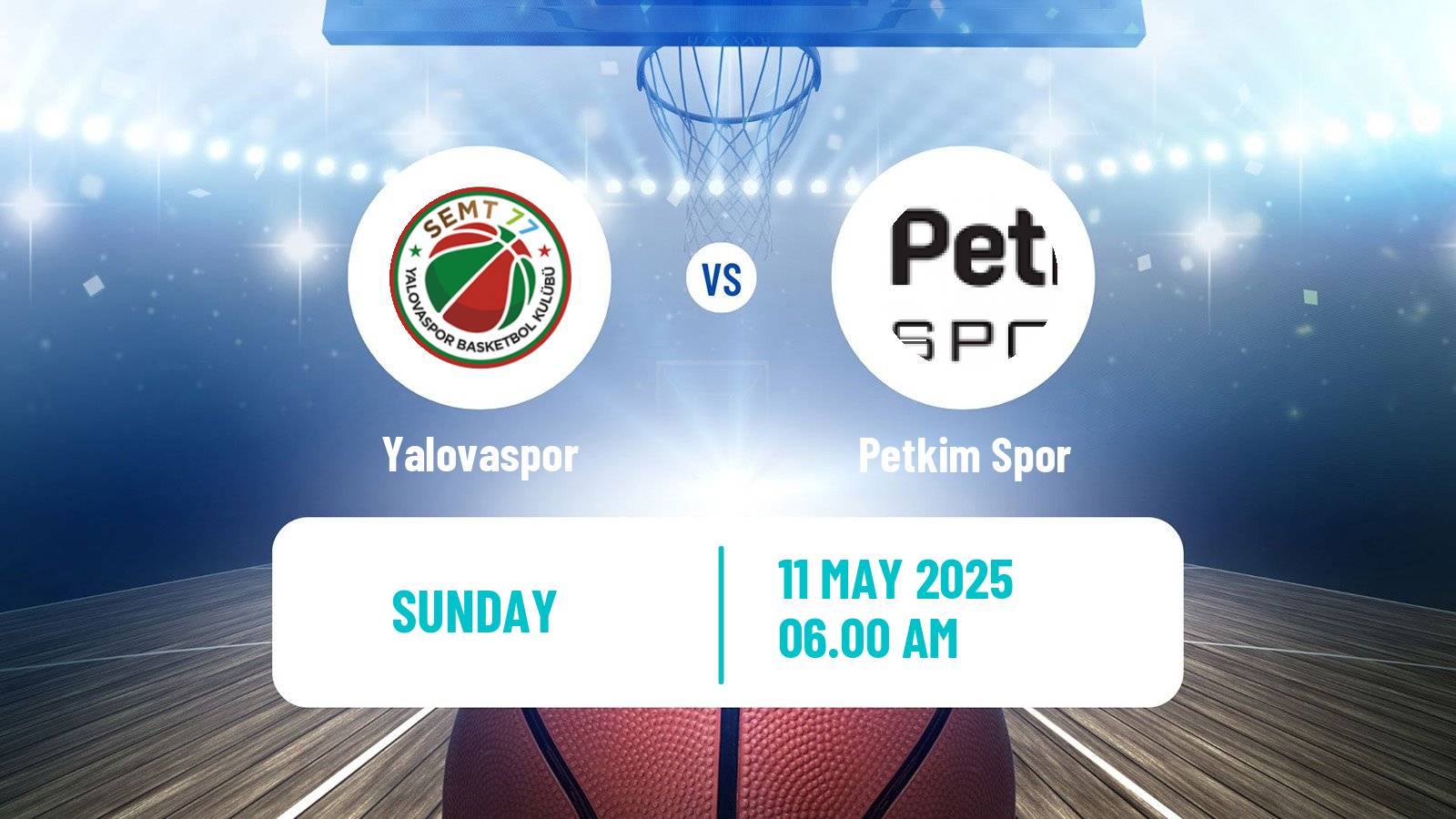 Basketball Turkish Basketball Super Ligi Yalovaspor - Petkim Spor