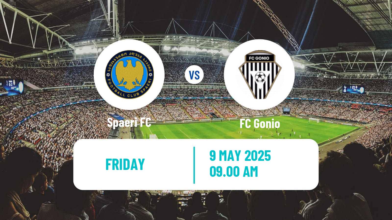 Soccer Georgian Erovnuli Liga 2 Spaeri - Gonio