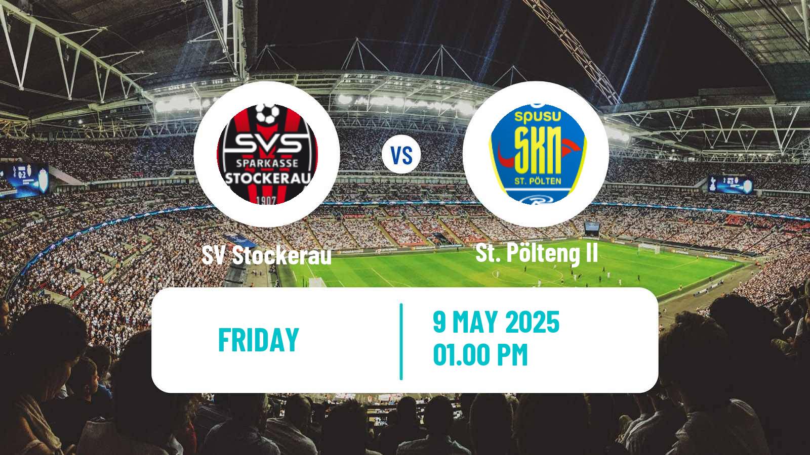Soccer Austrian Landesliga Niederosterreich Stockerau - St. Pölteng II