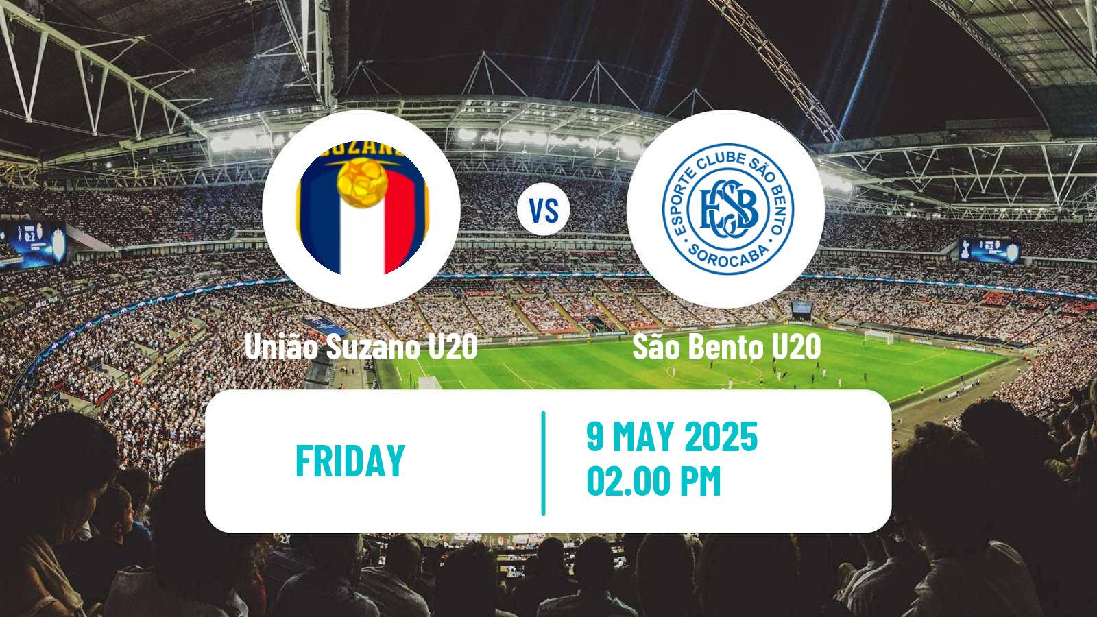 Soccer Brazilian Paulista U20 União Suzano U20 - São Bento U20
