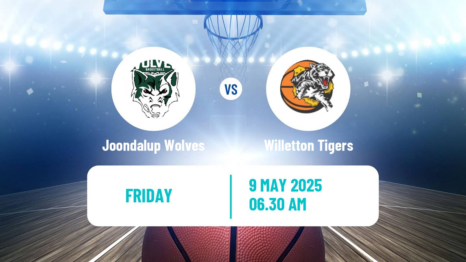 Basketball Australian NBL1 West Women Joondalup Wolves - Willetton Tigers