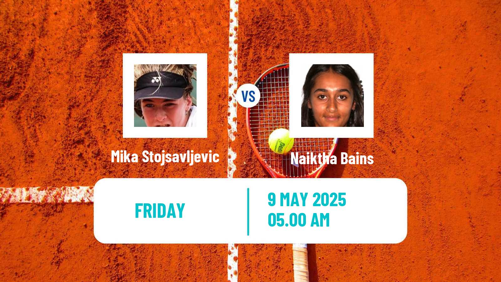 Tennis ITF W35 Nottingham 2 Women Mika Stojsavljevic - Naiktha Bains