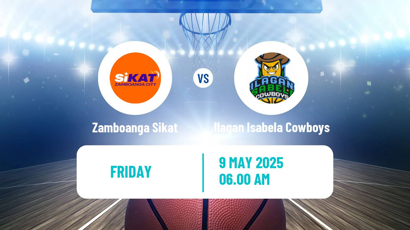 Basketball Philippines MBPL  Zamboanga Sikat - Ilagan Isabela Cowboys