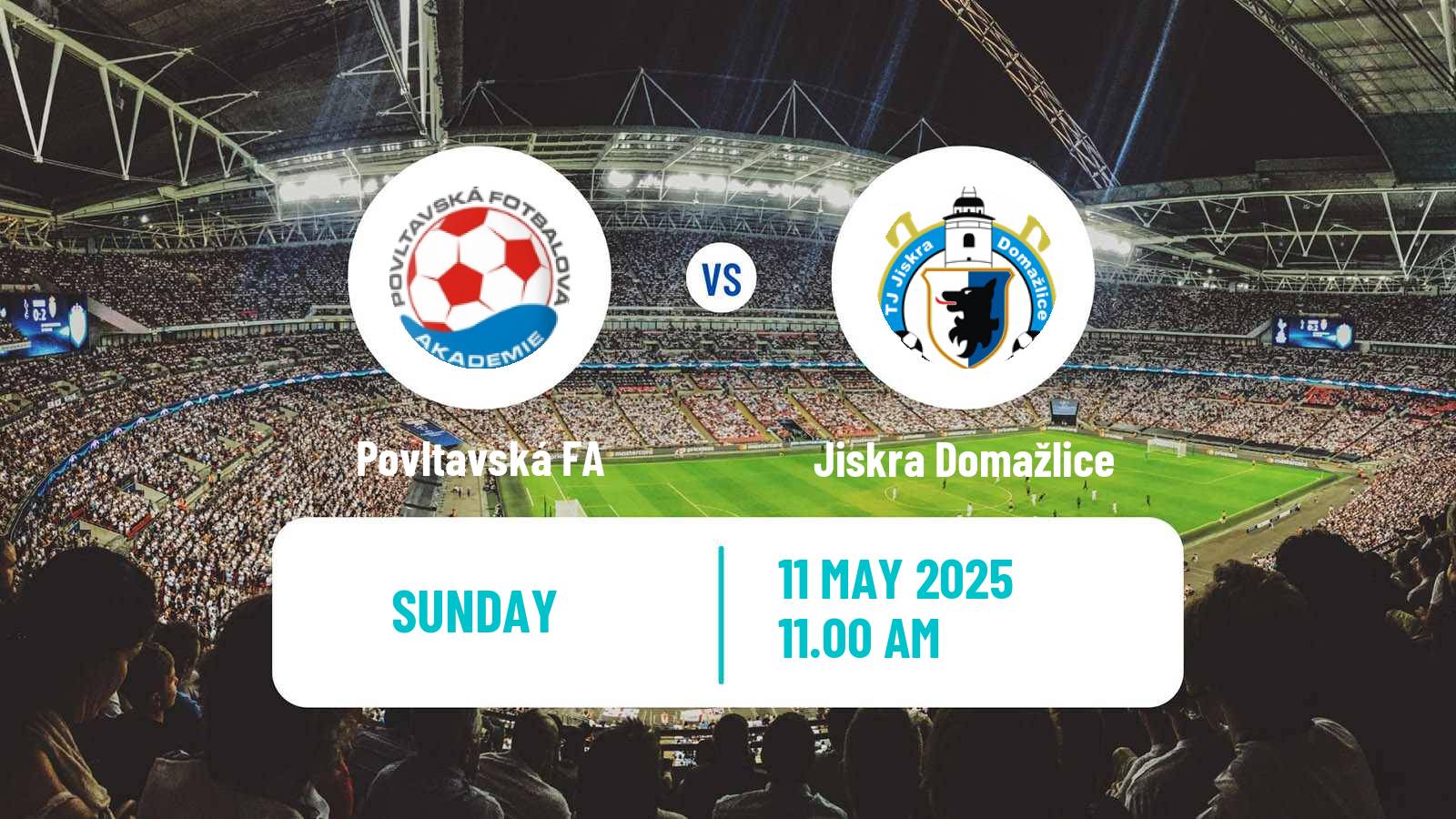 Soccer Czech CFL Group A Povltavská FA - Jiskra Domažlice