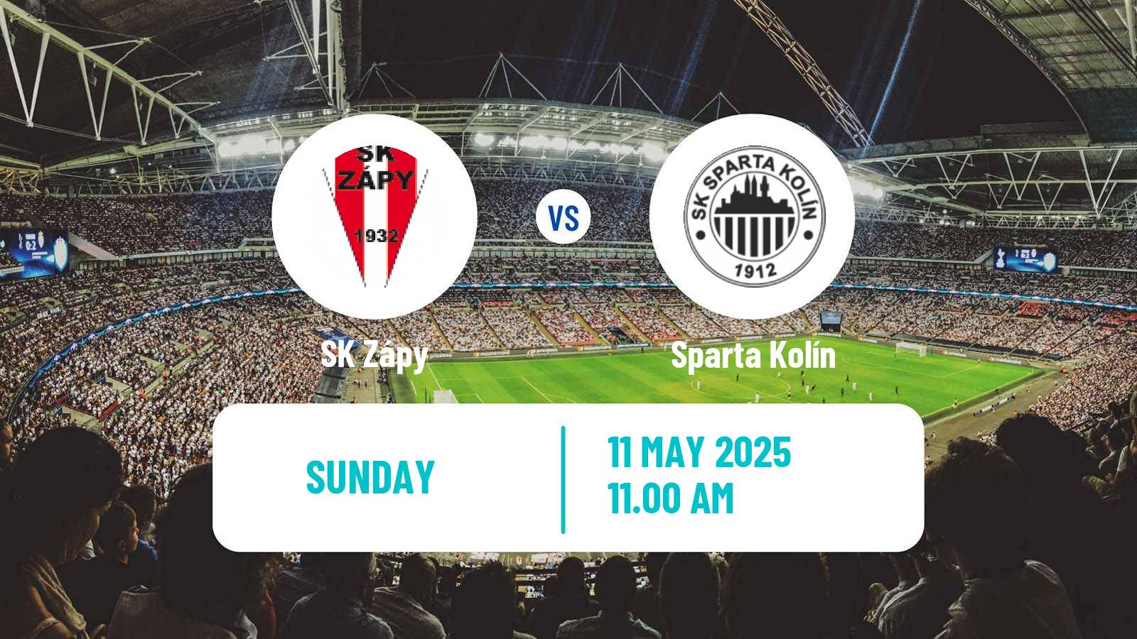 Soccer Czech CFL Group B Zápy - Sparta Kolín