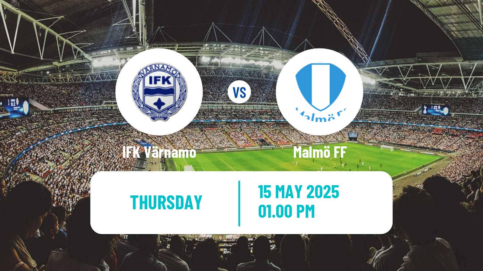 Soccer Swedish Allsvenskan Värnamo - Malmö