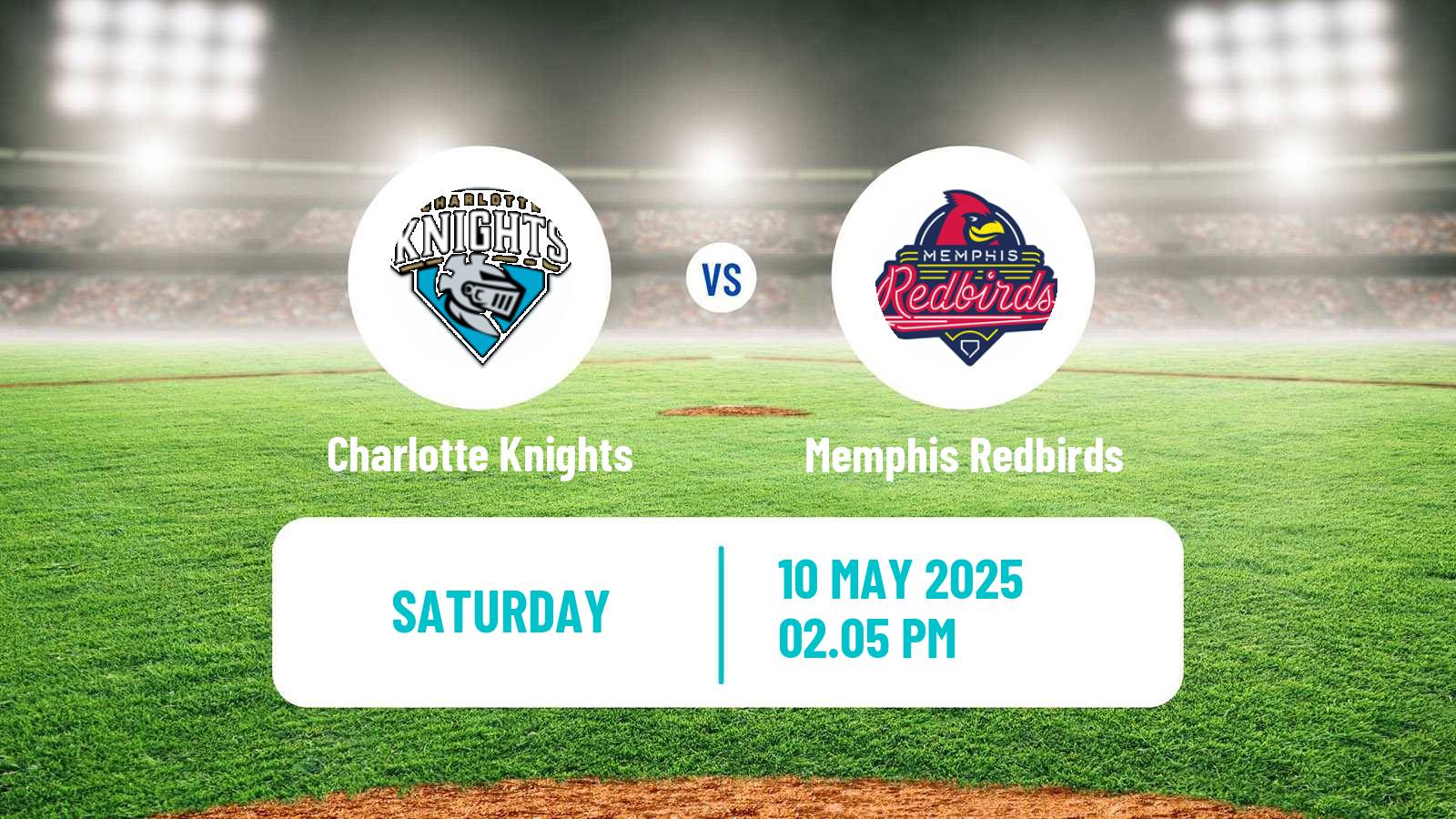 Baseball IL Charlotte Knights - Memphis Redbirds