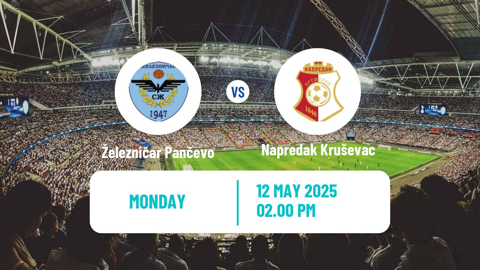 Soccer Serbian Superliga Železničar Pančevo - Napredak Kruševac