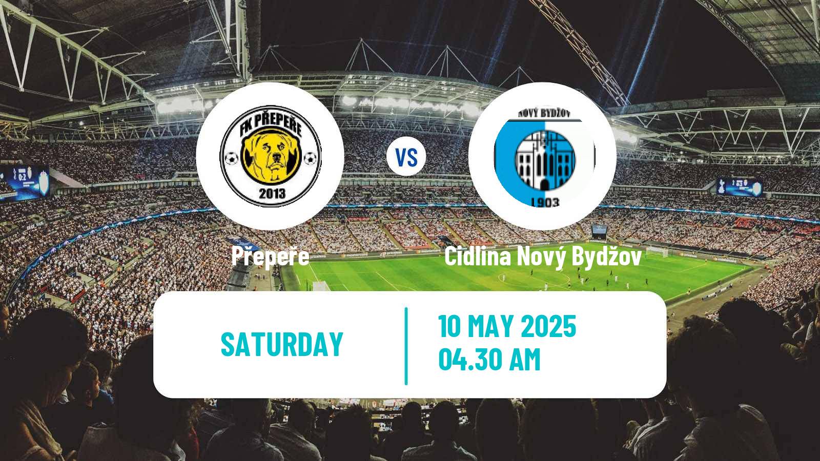Soccer Czech Division C Přepeře - Cidlina Nový Bydžov