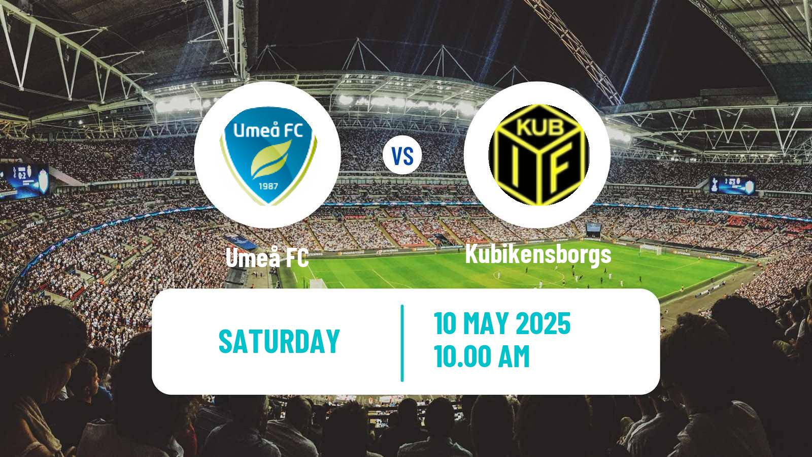 Soccer Swedish Division 2 - Norrland Umeå - Kubikensborgs