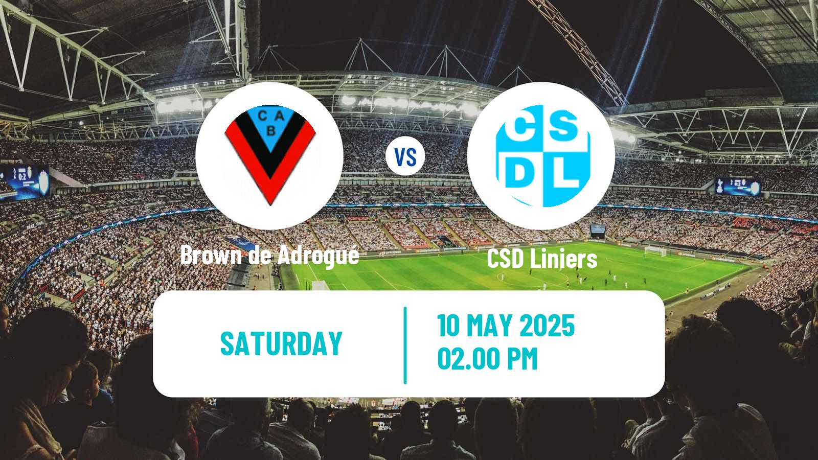 Soccer Argentinian Primera B Brown de Adrogué - Liniers