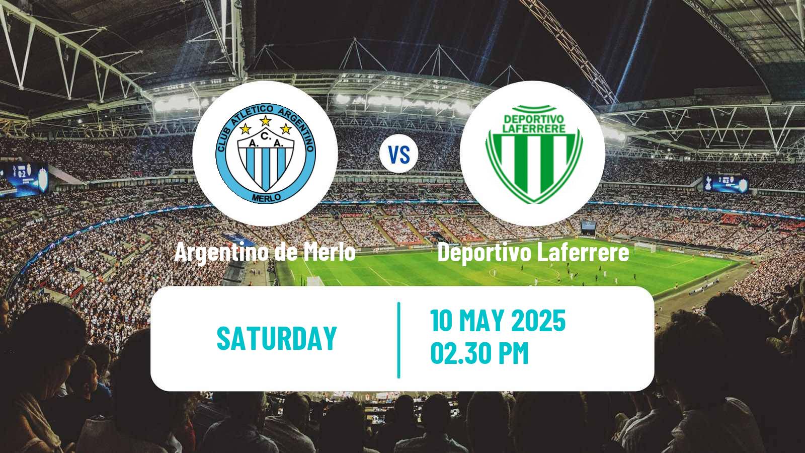 Soccer Argentinian Primera B Argentino de Merlo - Deportivo Laferrere