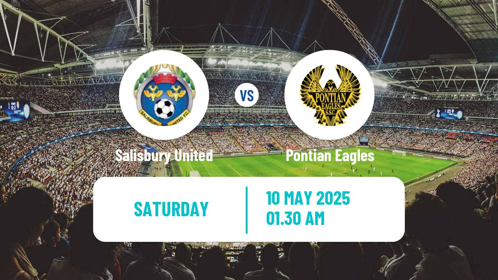 Soccer Australian SA State League Salisbury United - Pontian Eagles
