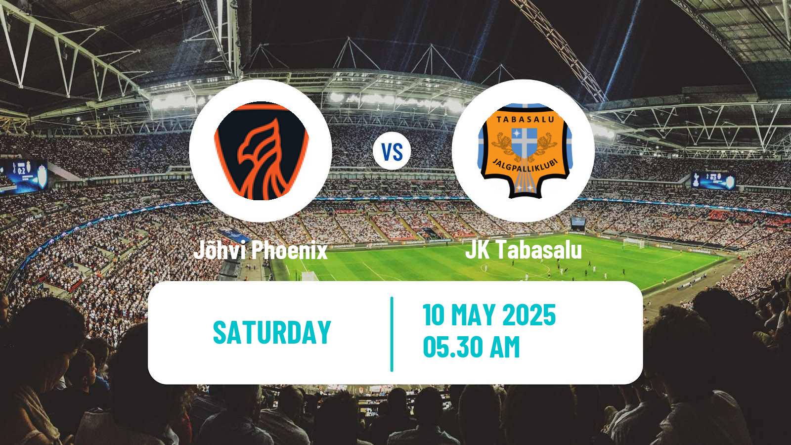 Soccer Estonian Esiliiga B Jõhvi Phoenix - Tabasalu