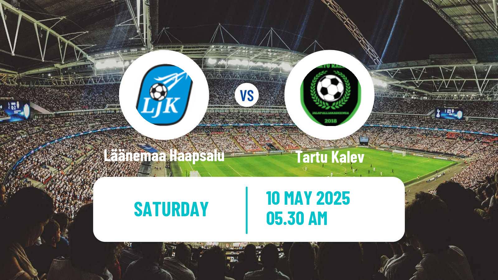 Soccer Estonian Esiliiga B Läänemaa Haapsalu - Tartu Kalev