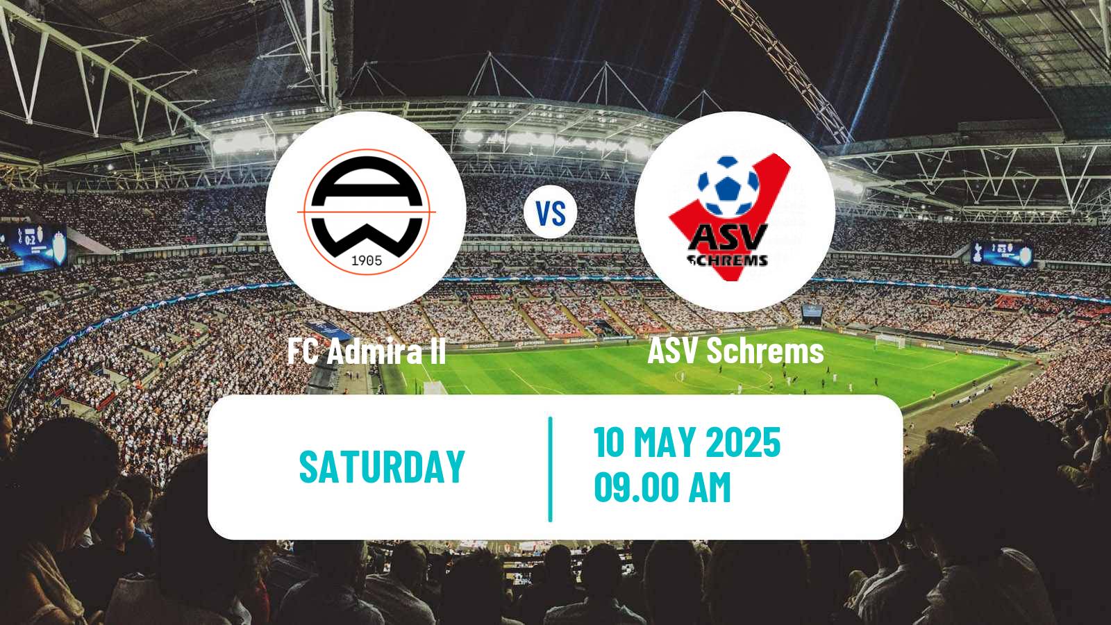 Soccer Austrian Landesliga Niederosterreich Admira II - Schrems
