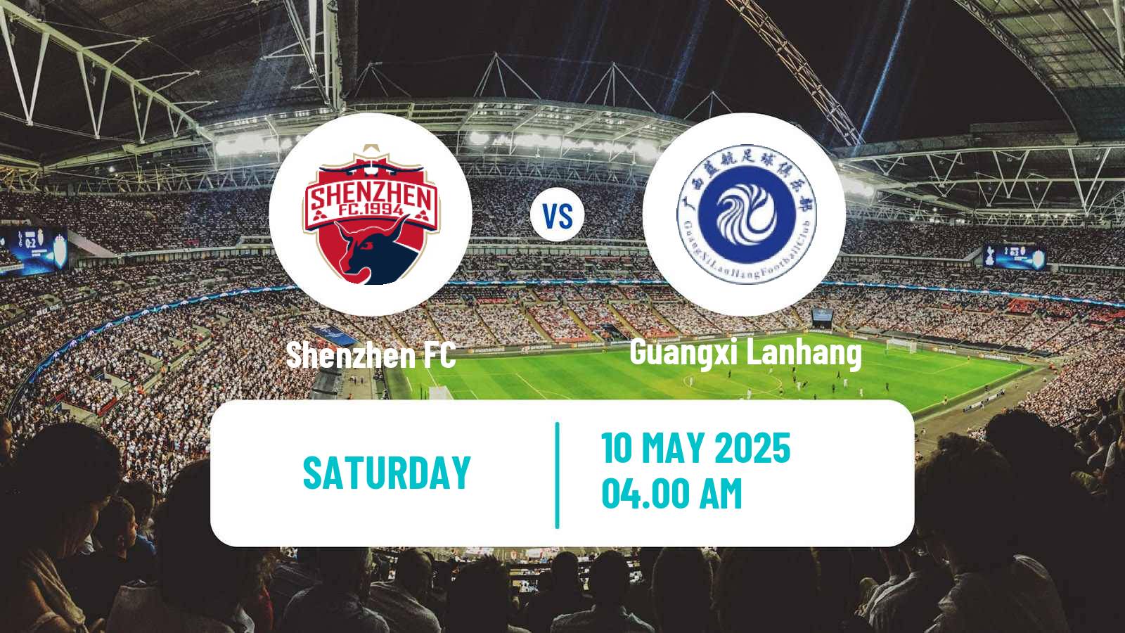 Soccer Chinese Yi League Shenzhen - Guangxi Lanhang