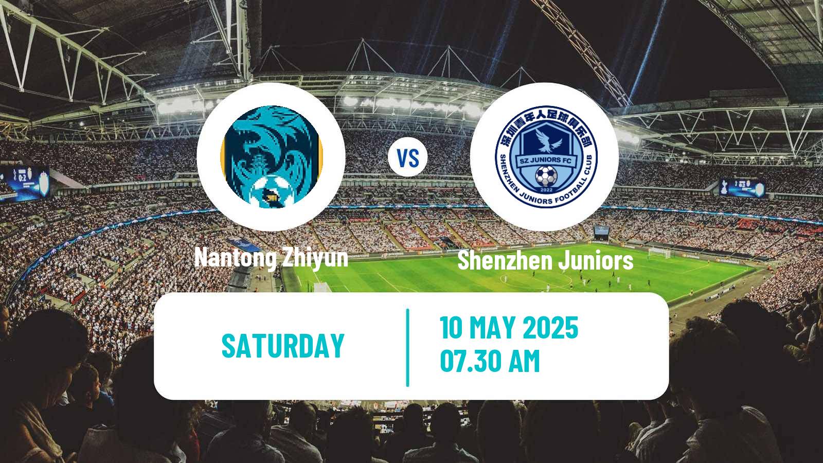 Soccer Chinese Jia League Nantong Zhiyun - Shenzhen Juniors