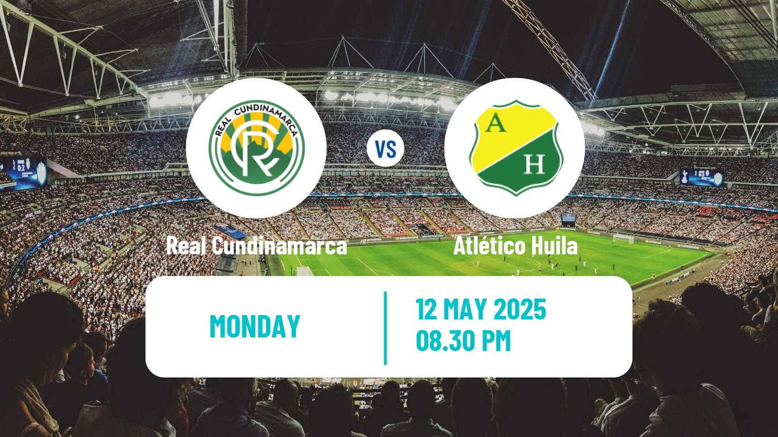 Soccer Colombian Primera B Real Cundinamarca - Atlético Huila