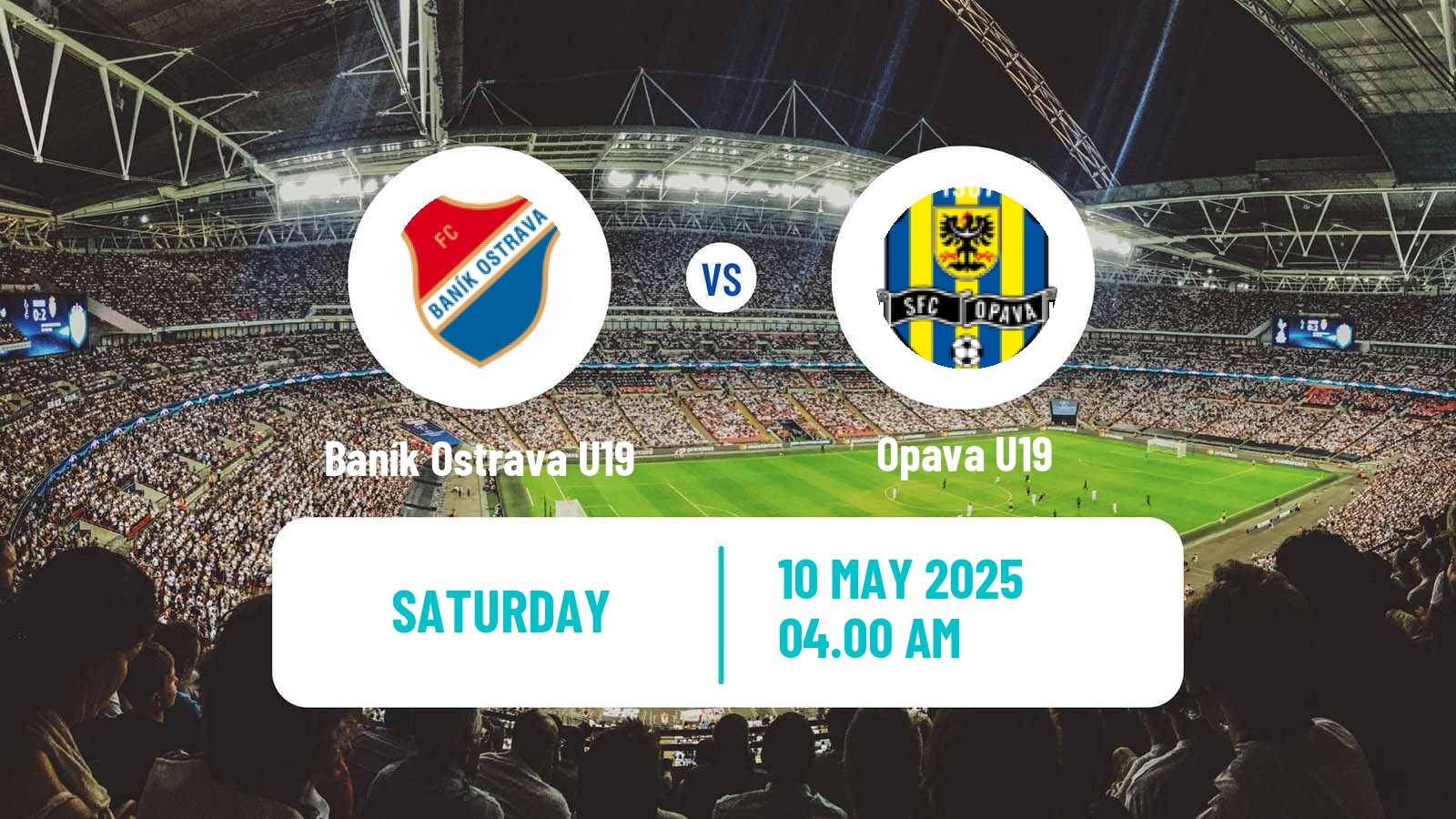 Soccer Czech U19 League Baník Ostrava U19 - Opava U19