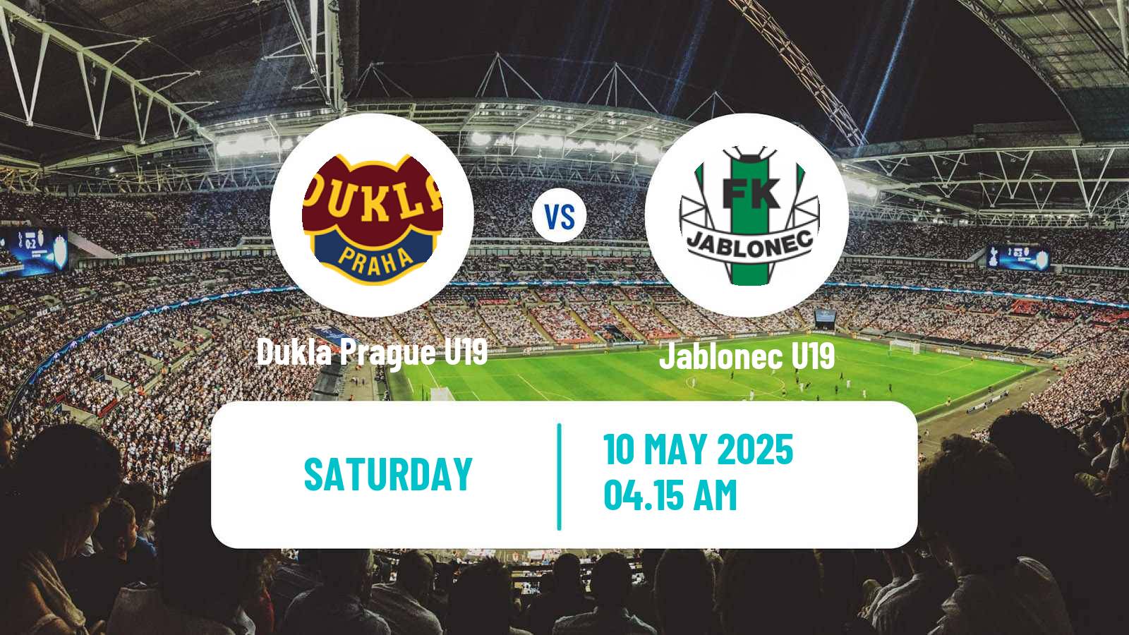 Soccer Czech U19 League Dukla Prague U19 - Jablonec U19