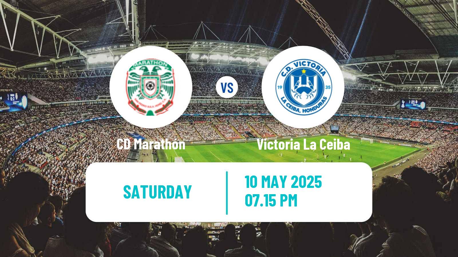 Soccer Honduras Liga Nacional CD Marathón - Victoria La Ceiba