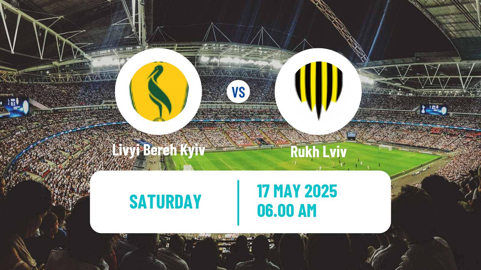 Soccer Ukrainian Premier League Livyi Bereh Kyiv - Rukh Lviv