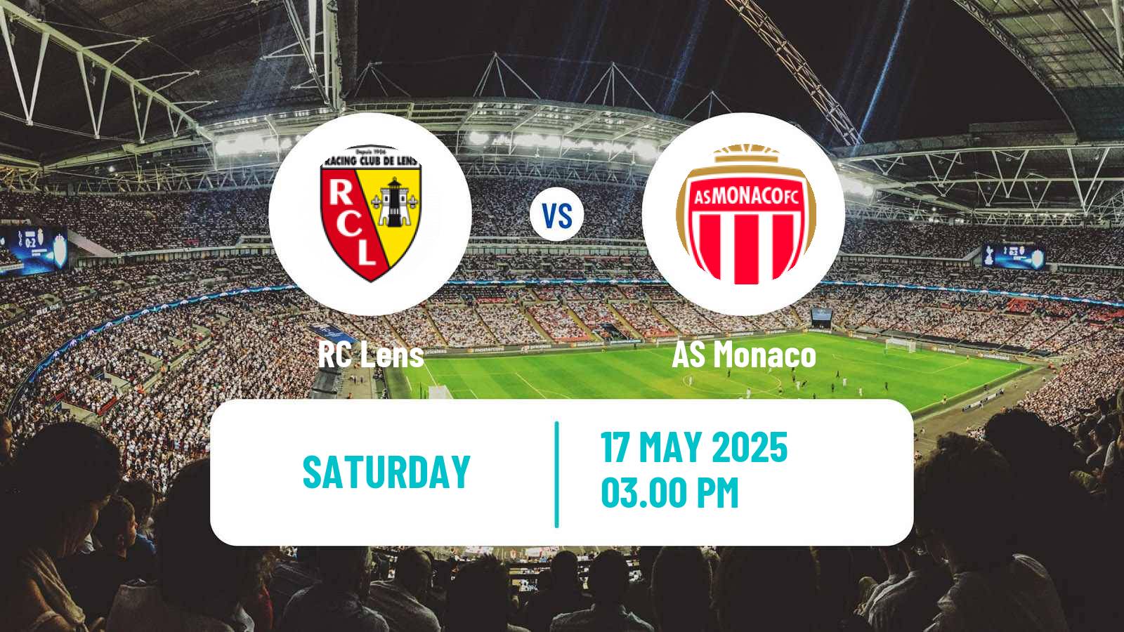 Soccer French Ligue 1 Lens - Monaco