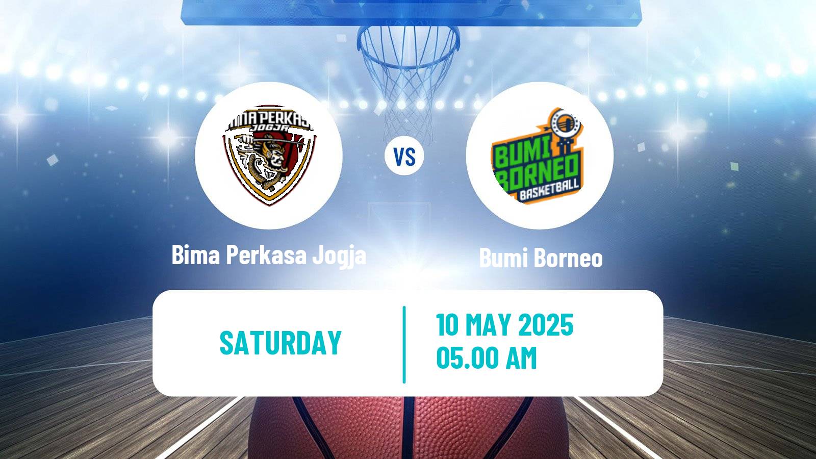 Basketball Indonesian IBL Bima Perkasa Jogja - Bumi Borneo