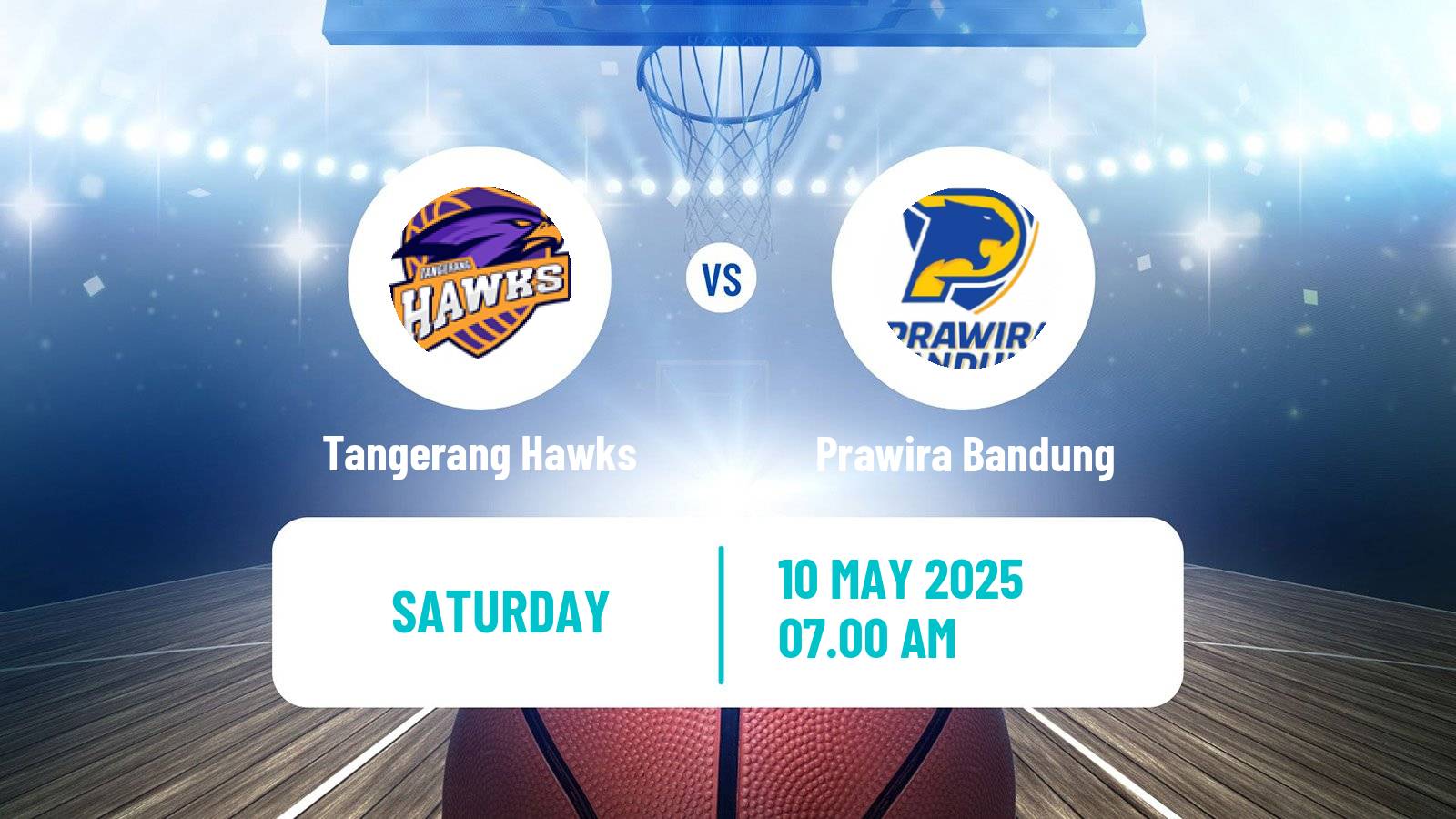 Basketball Indonesian IBL Tangerang Hawks - Prawira Bandung