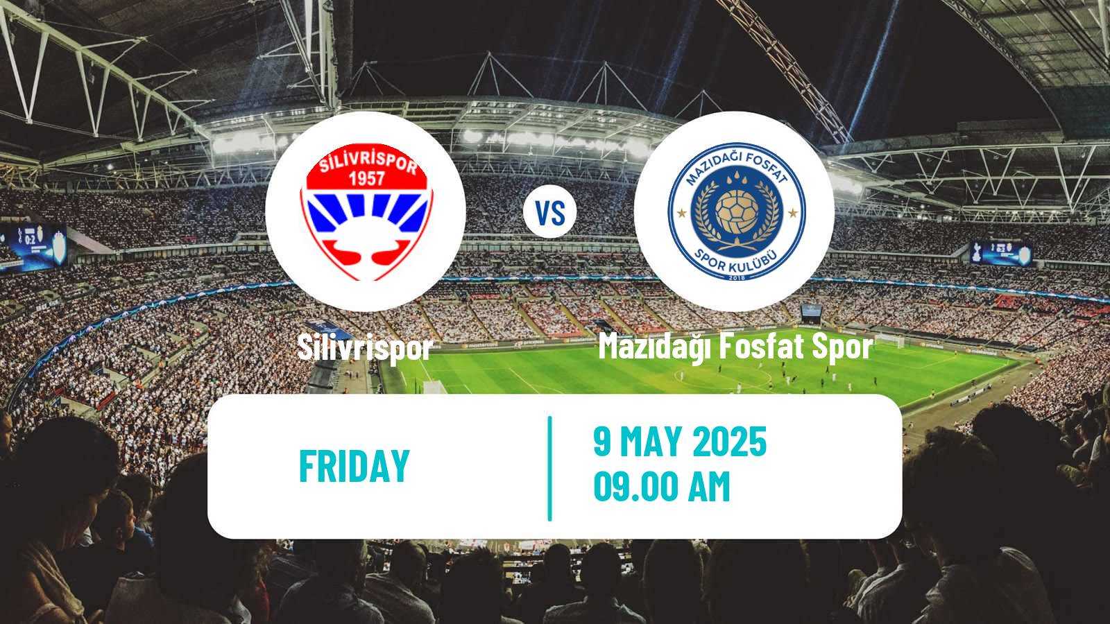 Soccer Turkish 3 Lig Group 1 Silivrispor - Mazıdağı Fosfat Spor