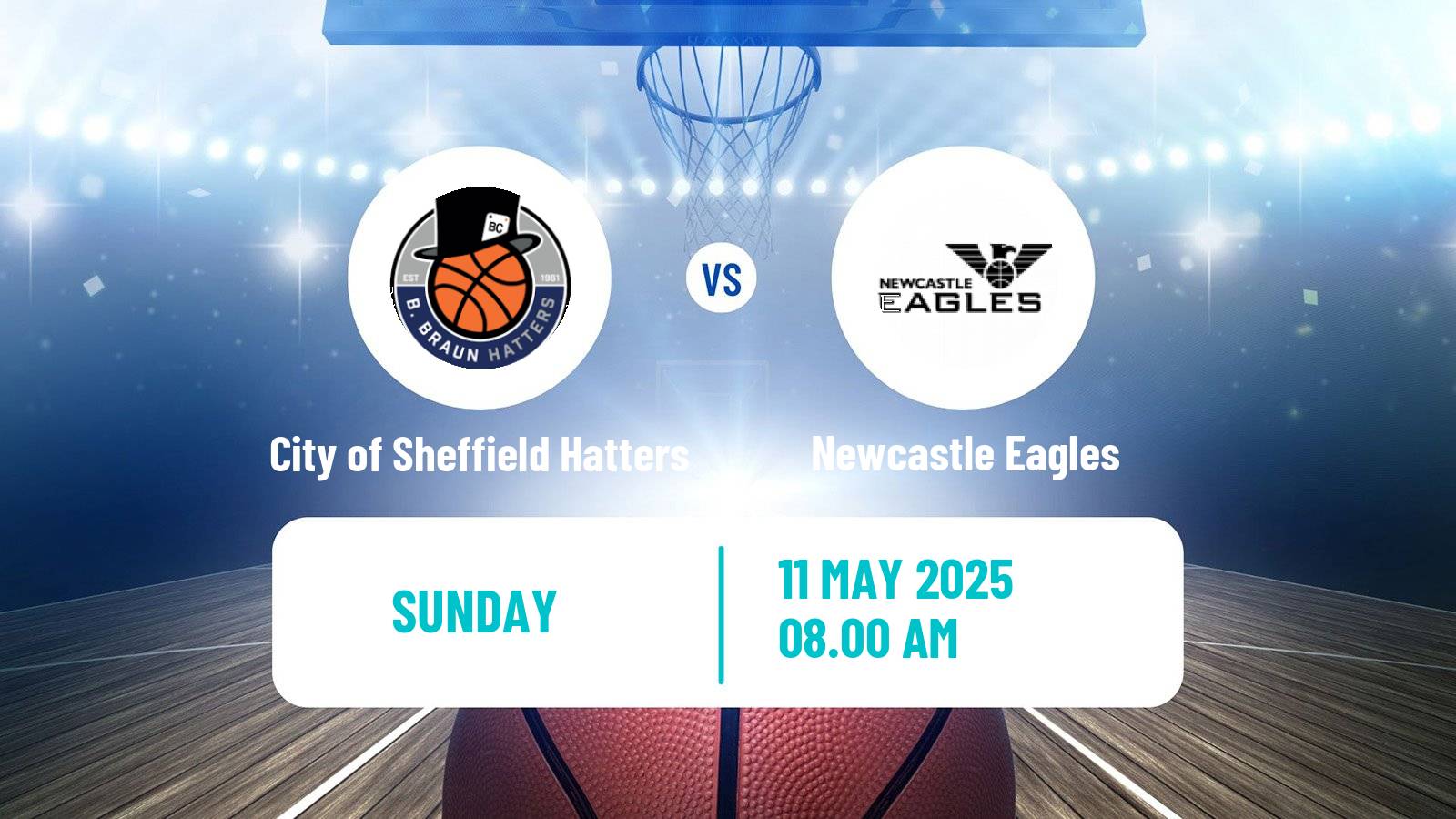 Basketball British WBBL City of Sheffield Hatters - Newcastle Eagles