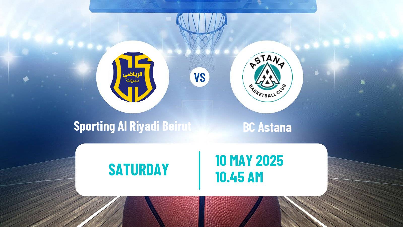 Basketball WASL Basketball Sporting Al Riyadi Beirut - Astana