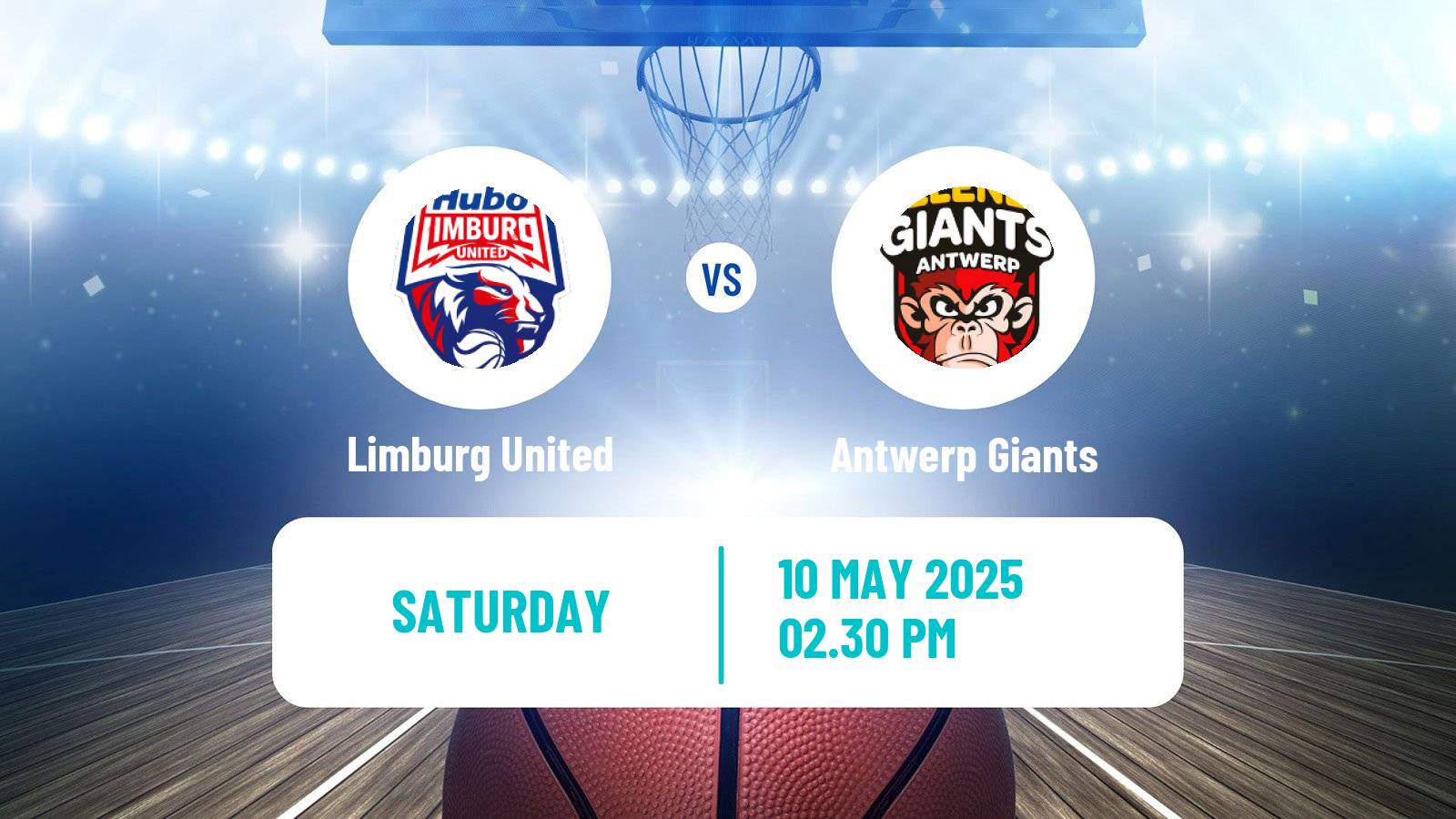 Basketball BNXT League Limburg United - Antwerp Giants