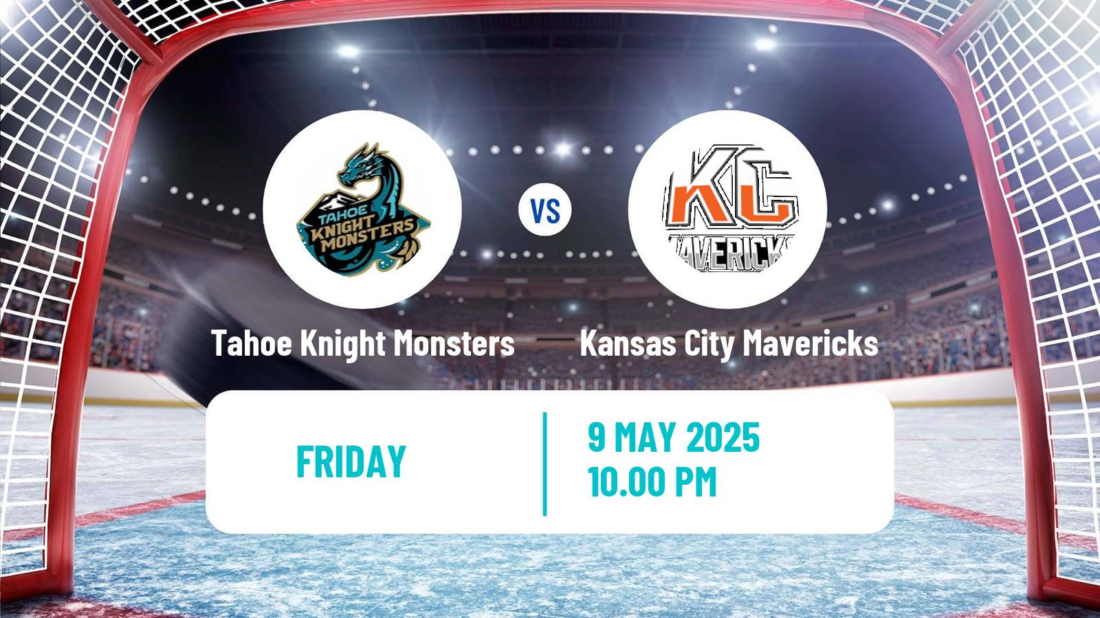 Hockey ECHL Tahoe Knight Monsters - Kansas City Mavericks