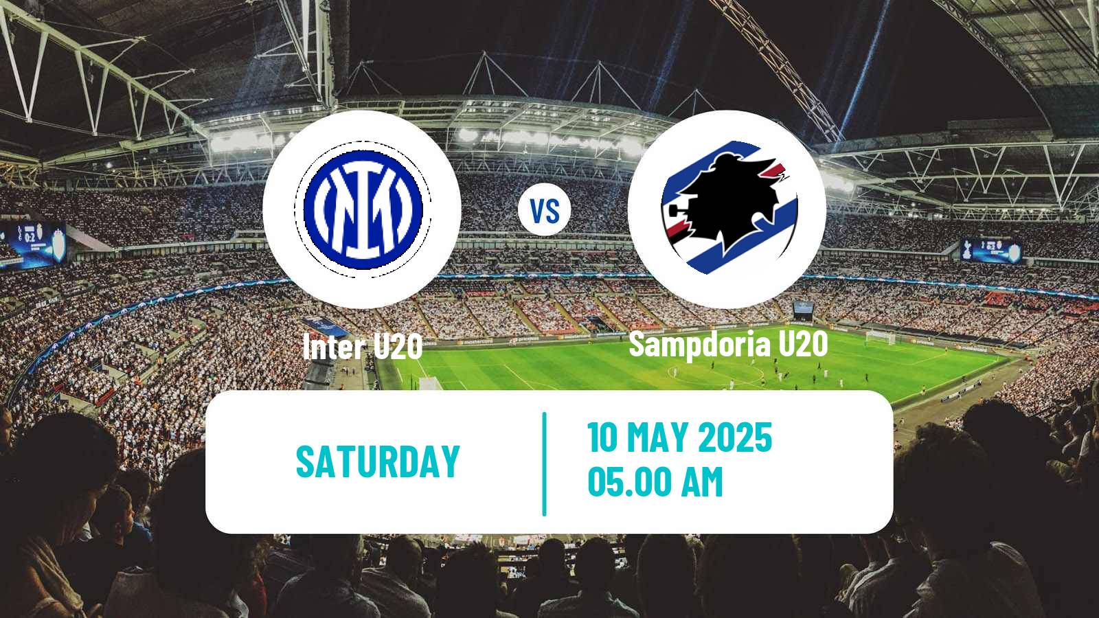 Soccer Italian Primavera 1 Inter U20 - Sampdoria U20