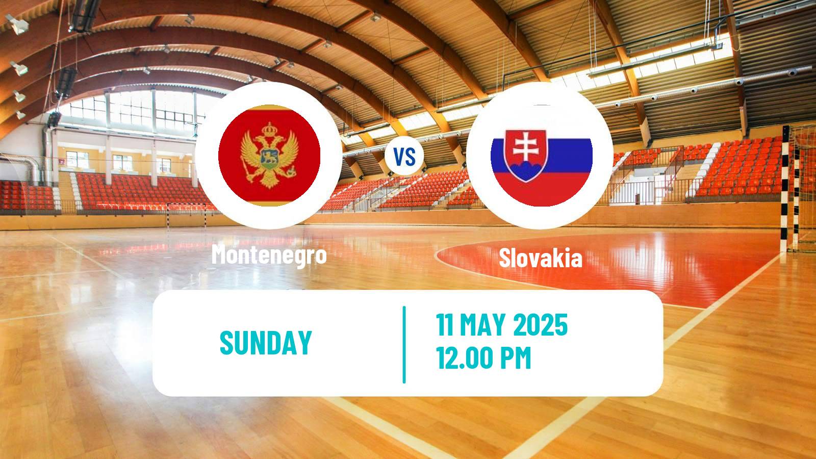Handball Handball European Championship Montenegro - Slovakia