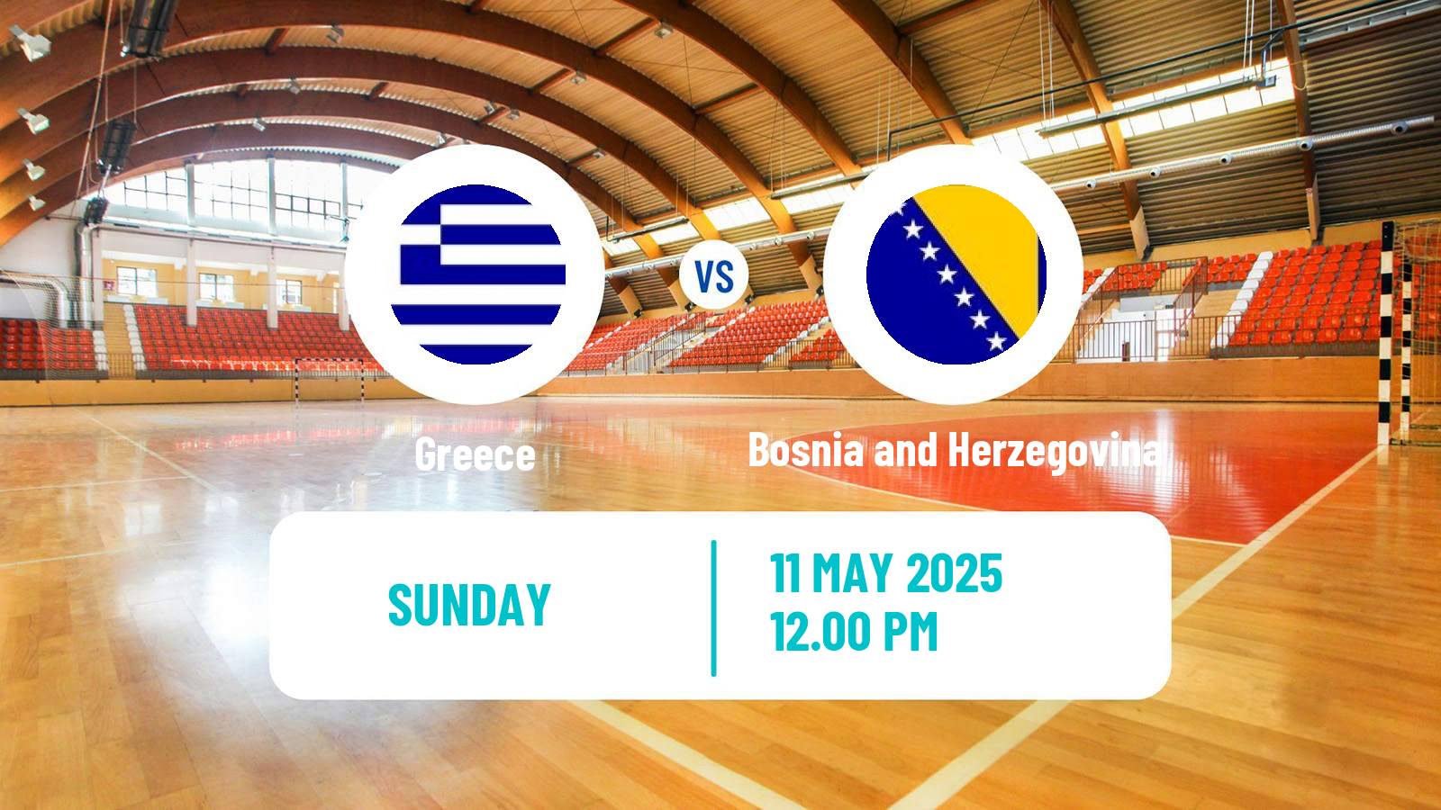 Handball Handball European Championship Greece - Bosnia and Herzegovina