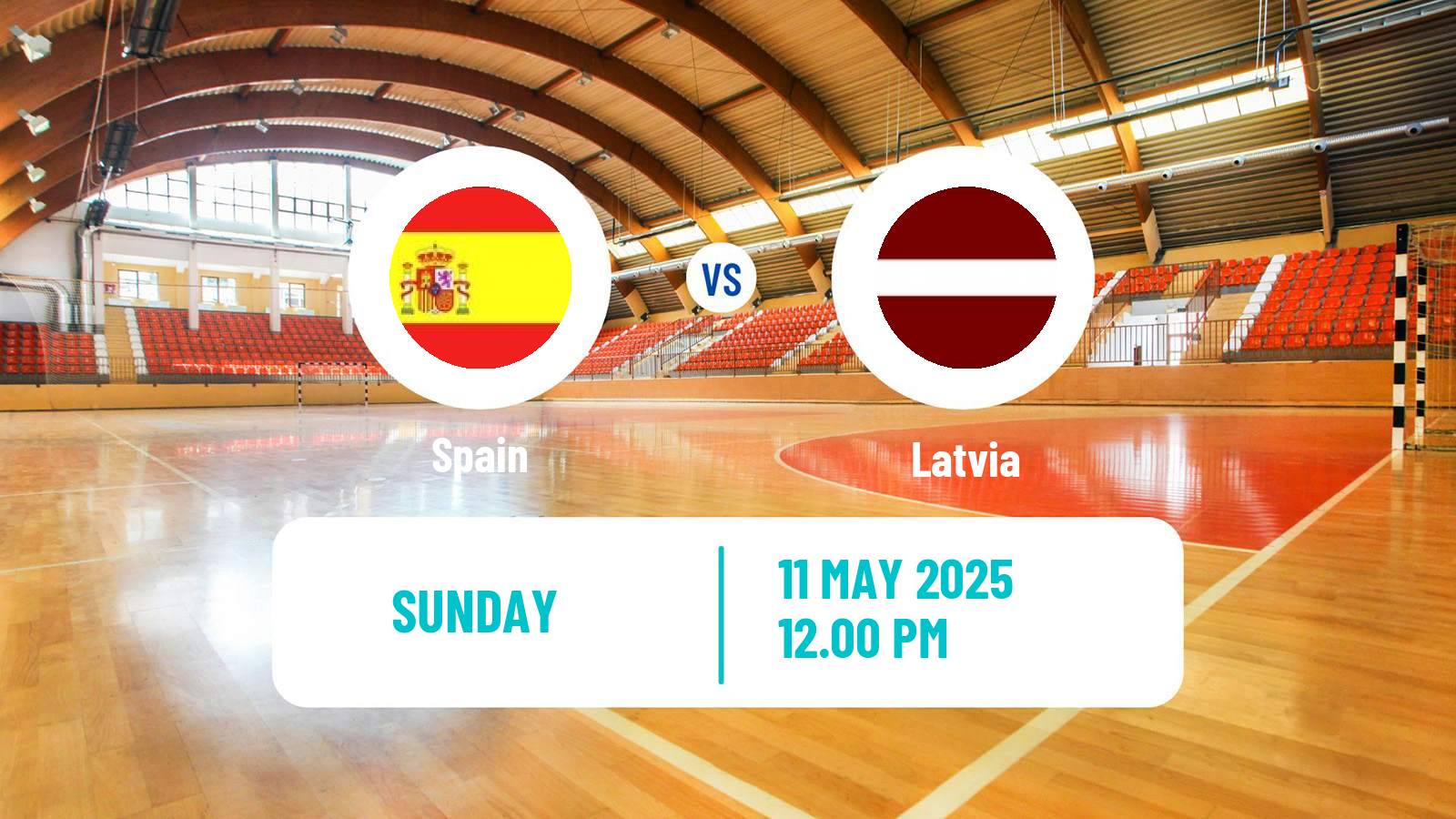 Handball Handball European Championship Spain - Latvia