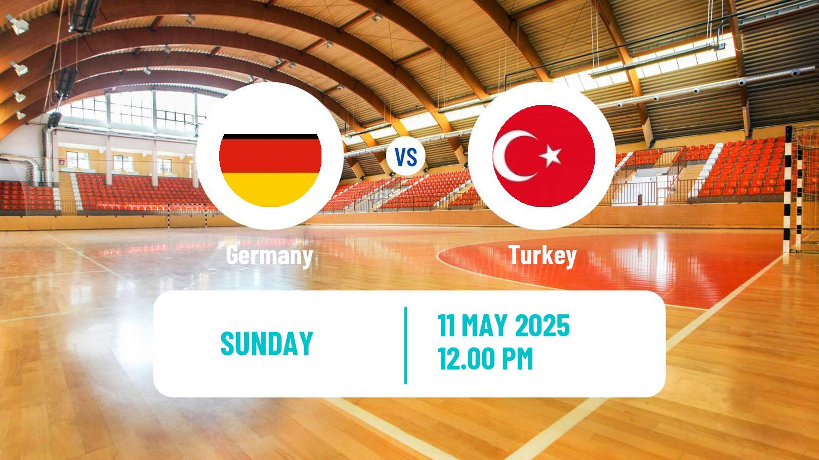 Handball Handball European Championship Germany - Turkey
