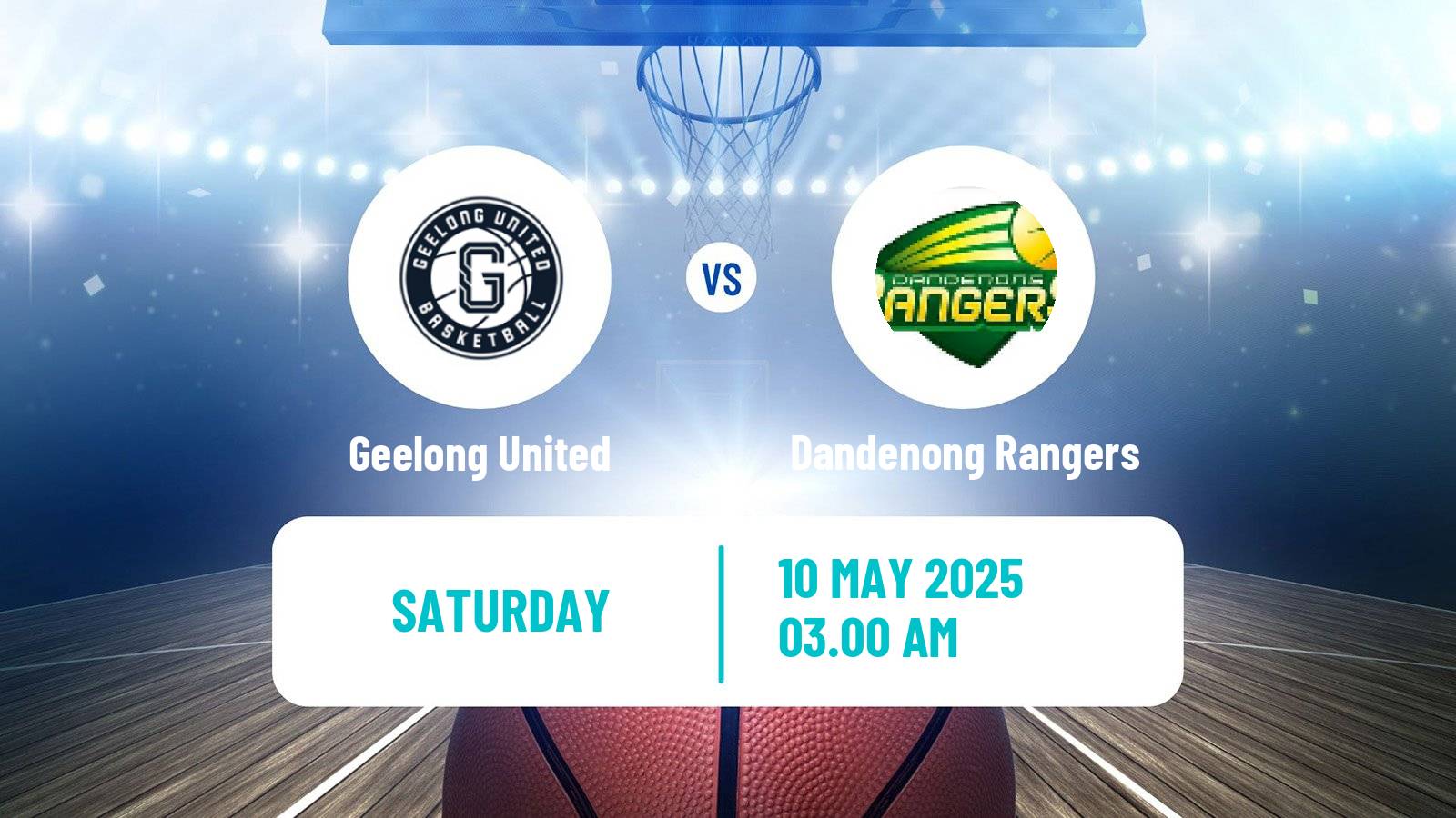 Basketball Australian NBL1 South Women Geelong United - Dandenong Rangers