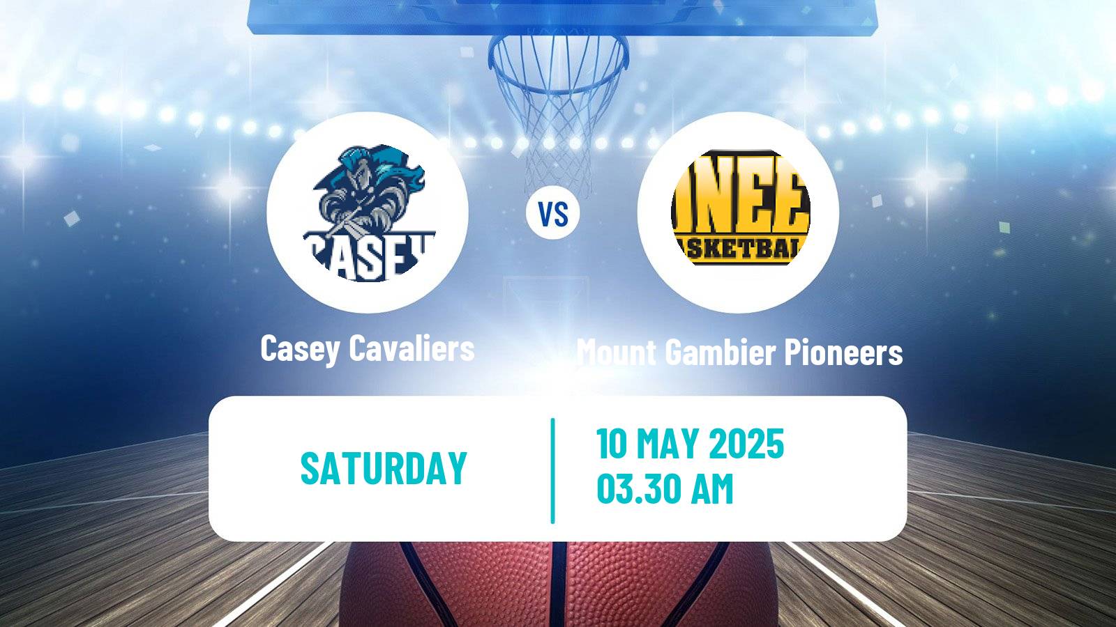 Basketball Australian NBL1 South Women Casey Cavaliers - Mount Gambier Pioneers