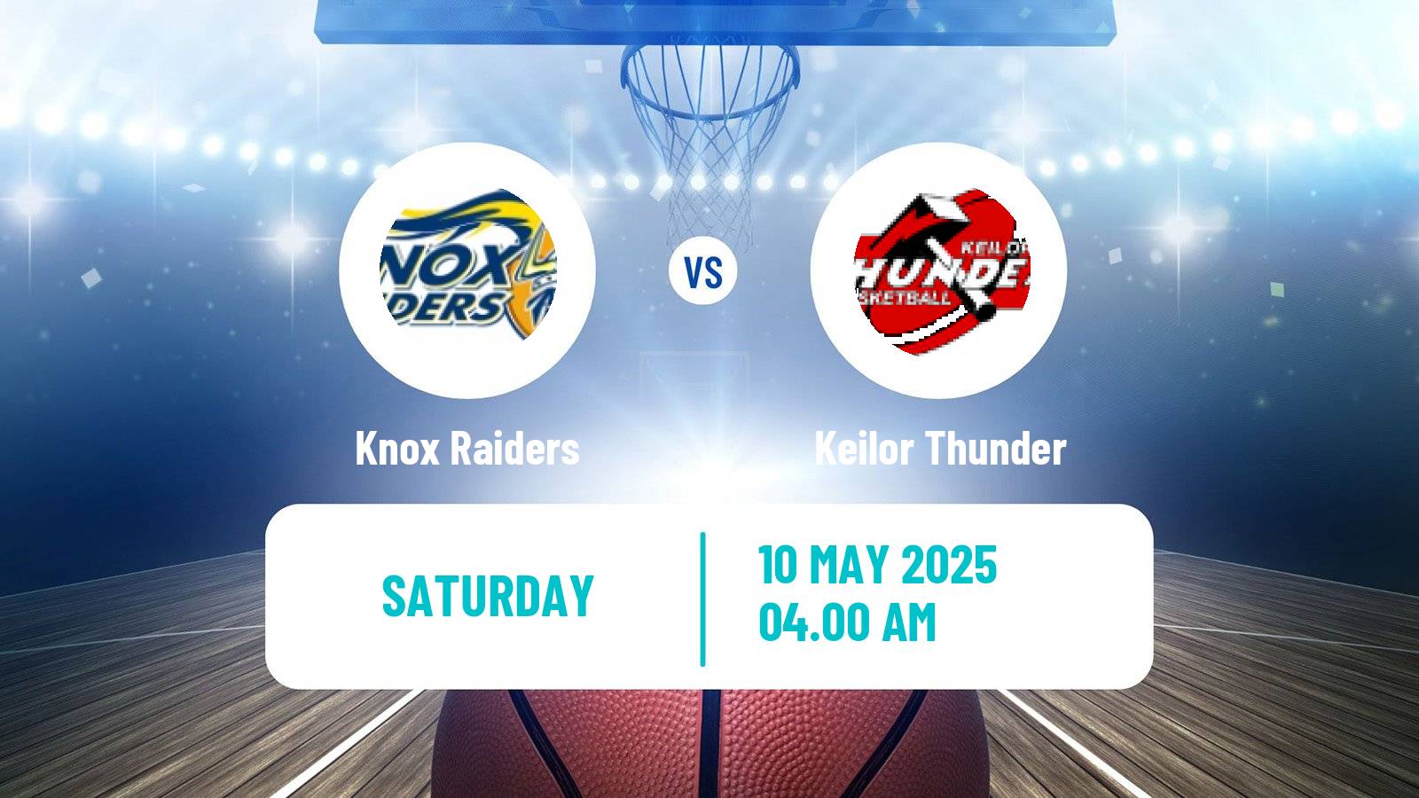 Basketball Australian NBL1 South Women Knox Raiders - Keilor Thunder