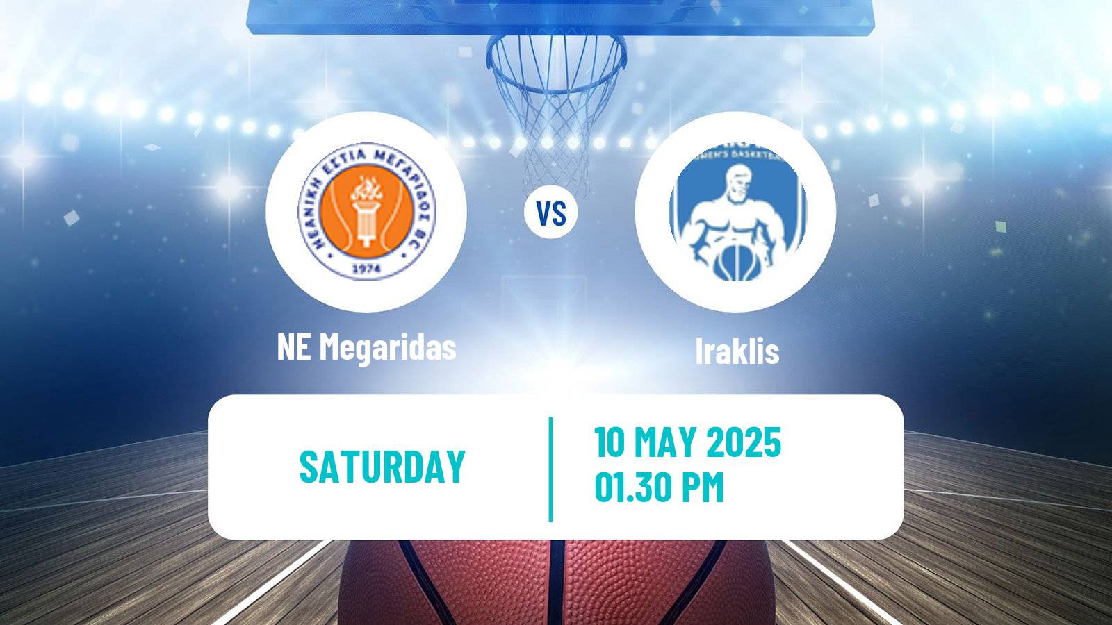 Basketball Greek Elite League Basketball Megaridas - Iraklis
