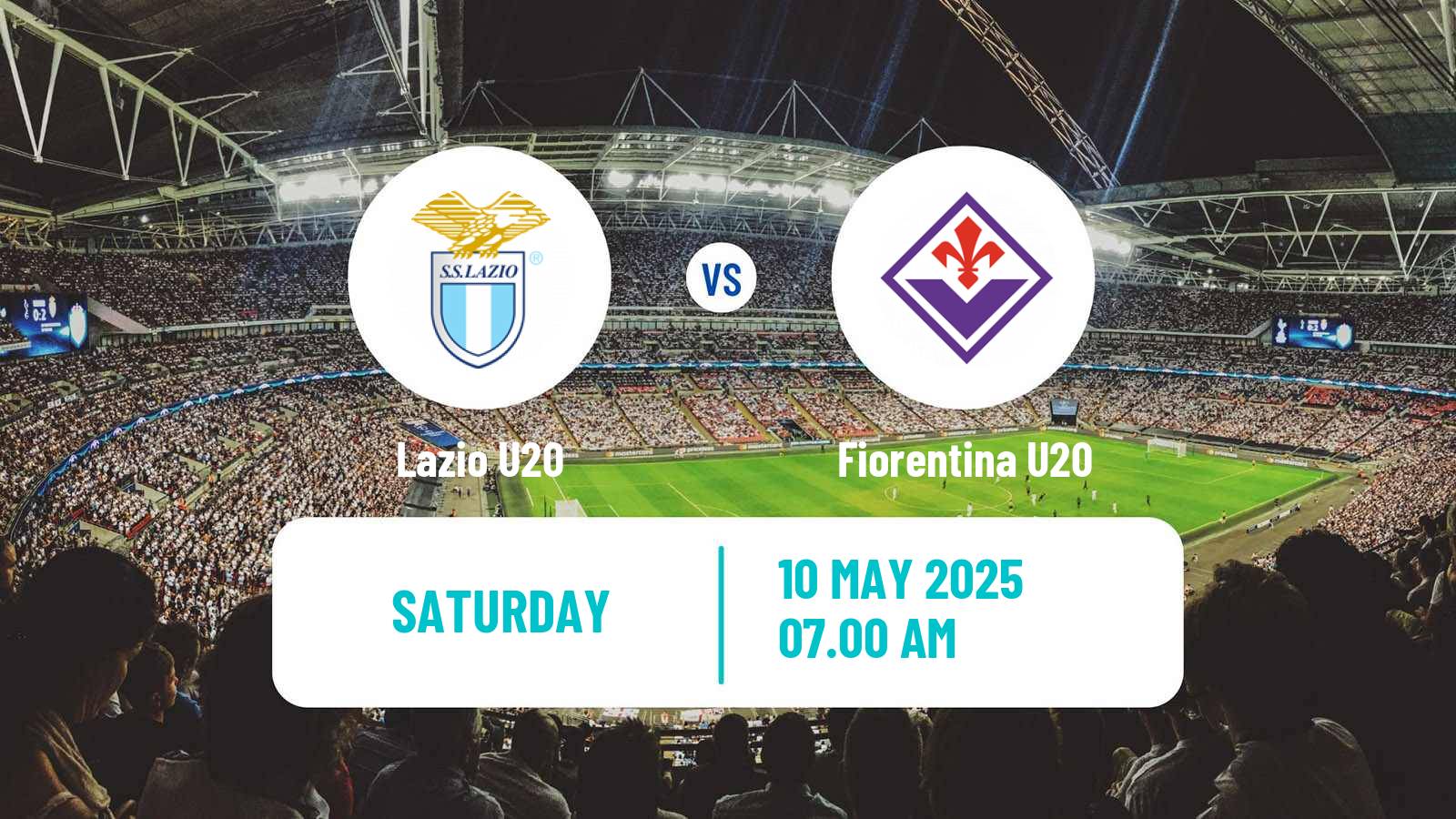 Soccer Italian Primavera 1 Lazio U20 - Fiorentina U20